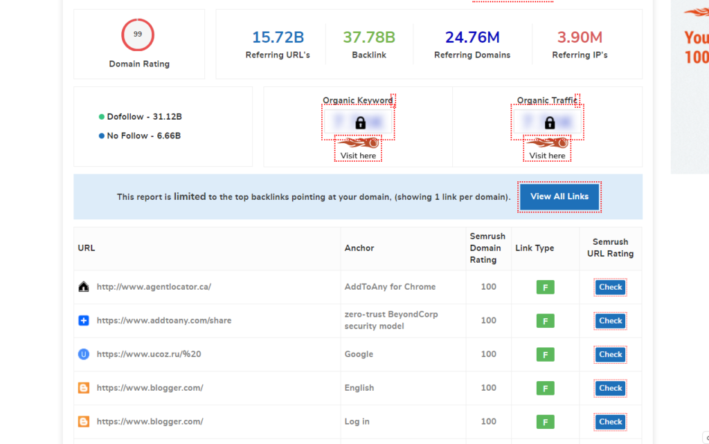 small seo tools backlink checker tools